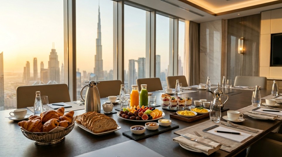 Top 10 Corporate Breakfast Ideas for Early Meetings in Dubai